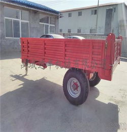 热销四轮拖拉机牵引农用拖车 出口型欧式拖斗拖车 达丰机械品质保证